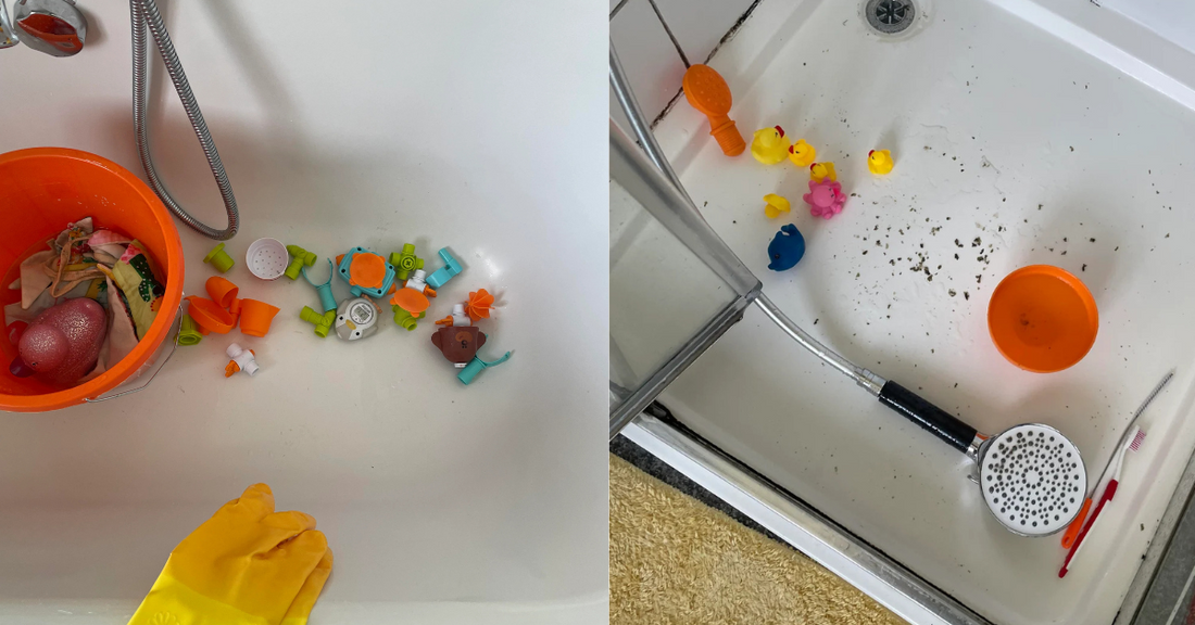 What is the Black Stuff in Bath Toy and How Can You Remove It Safely?