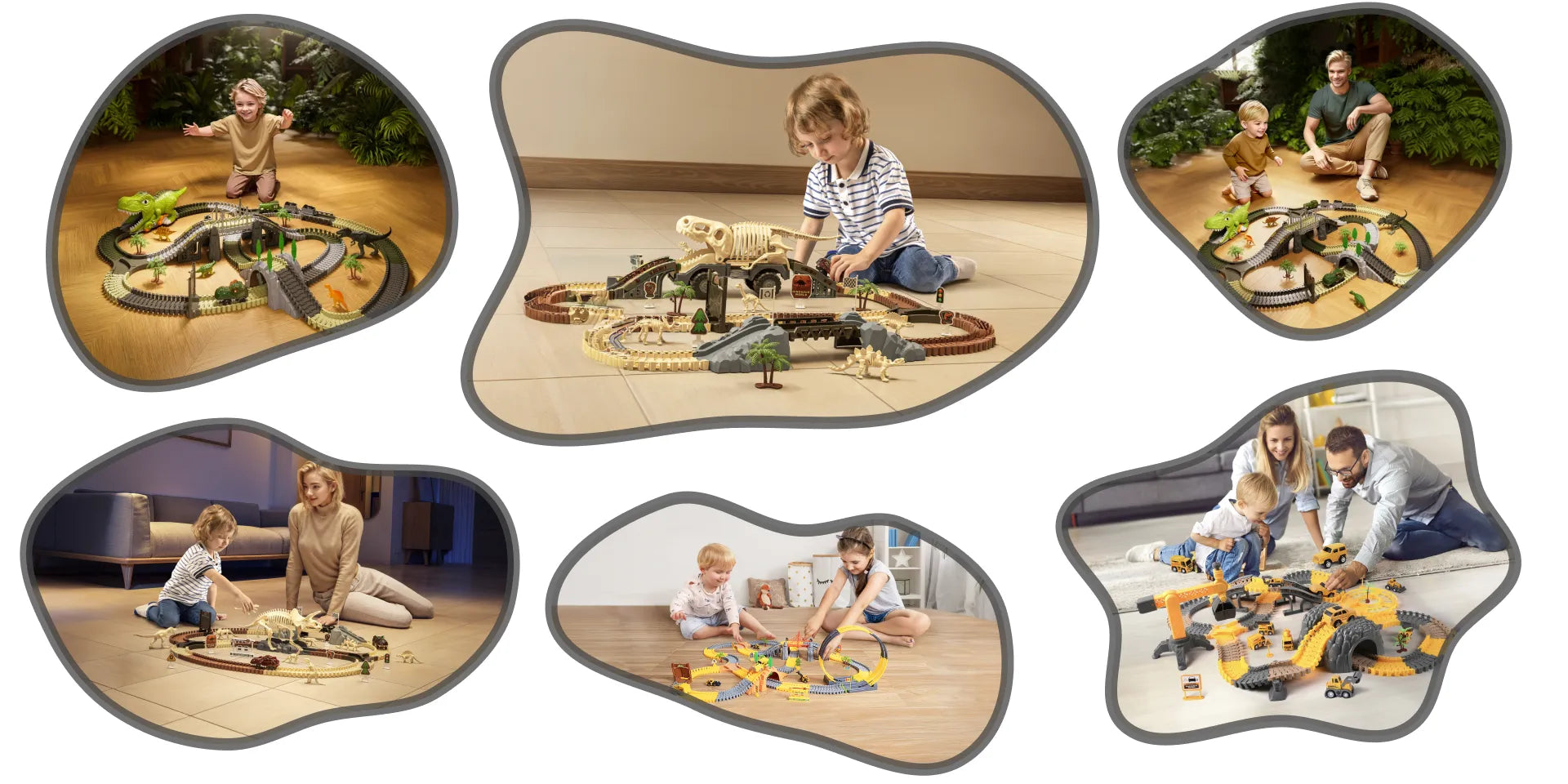 Piste De Course Enfant Ans TUMAMA KIDS TUMAMA Race Track 202 Pcs