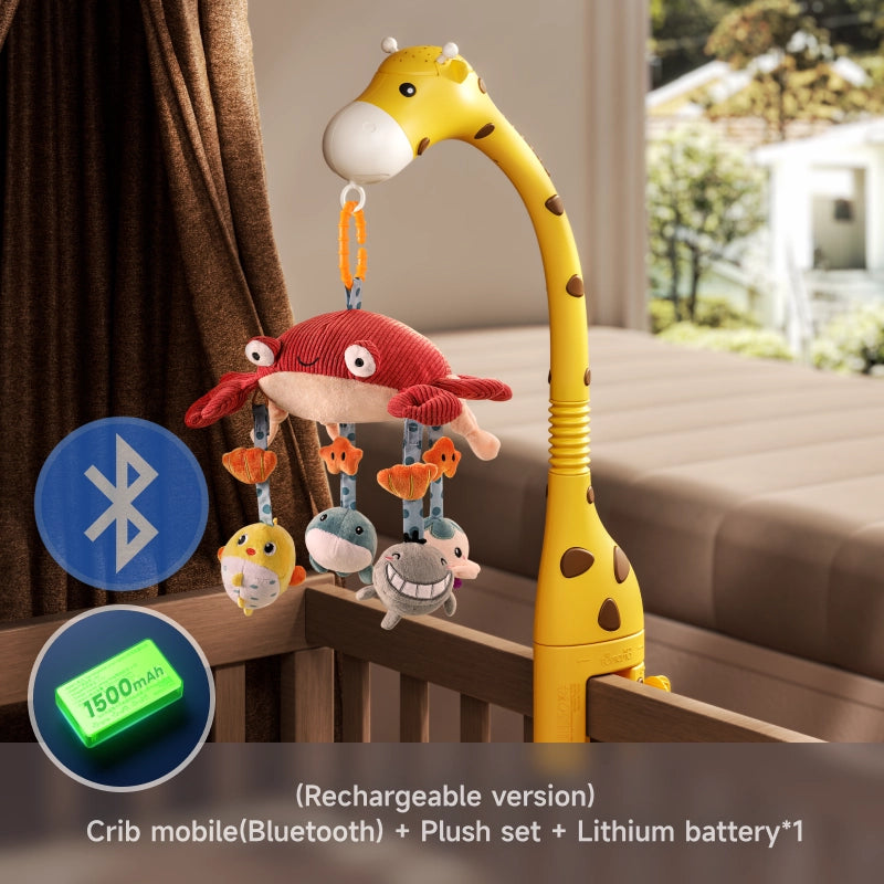Baby mobile with bluetooth
