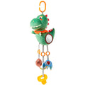 Crinkle squeaky sensory toys with bell and mirror for newborns