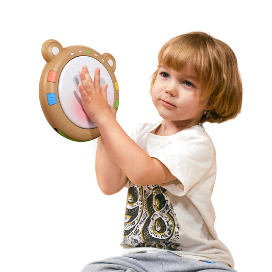 Infant toddler instrument with musical lights