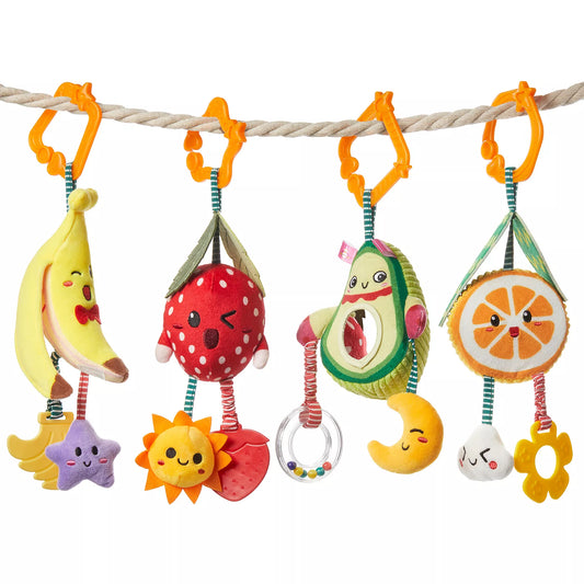 avocado banana orange lemon baby toys hanging