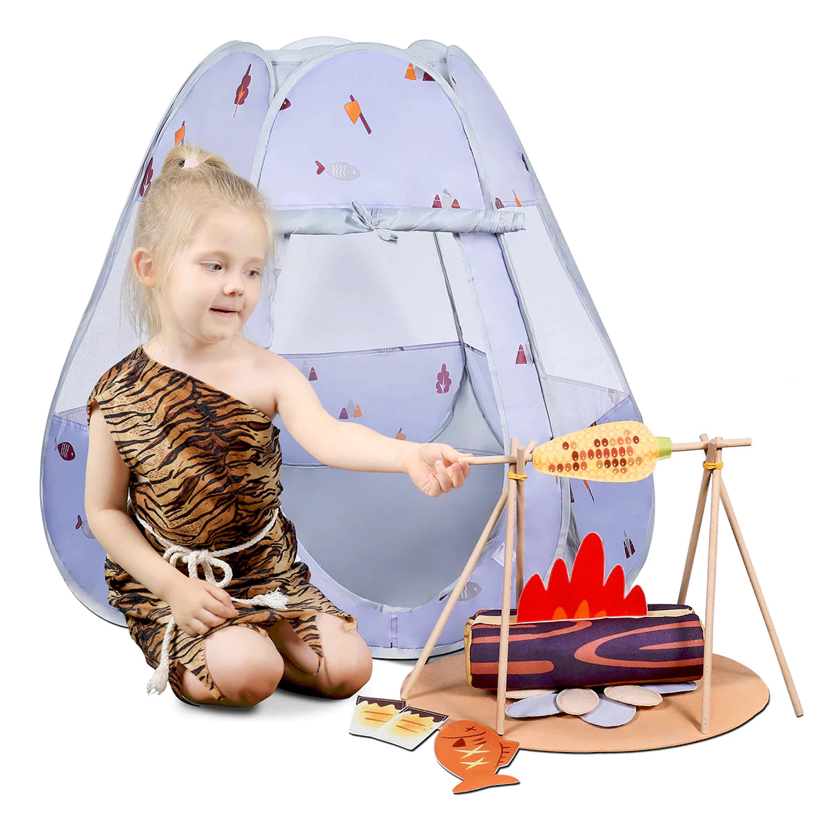 Kids Camping Role Play Costume Set Pretend Play Toy