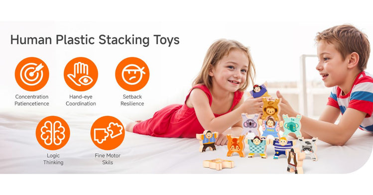 Stack Up Figure Stacking up the Benefits of Stacking Toys – Tumama Kids