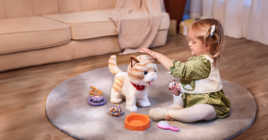 walking cat toy with leash for your companion