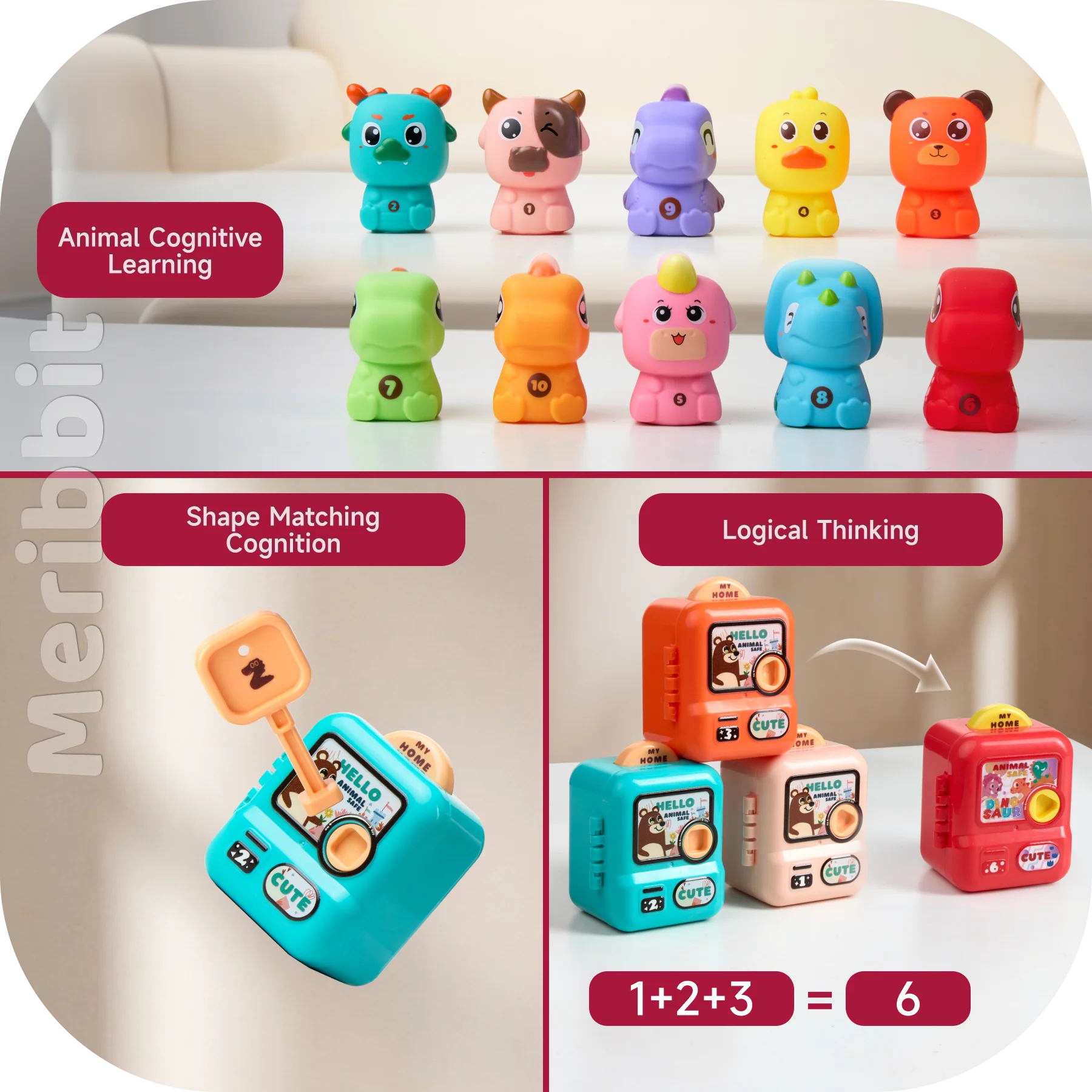Montessori Educational Toy Set – Cute & Engaging Learning Adventure for Kids