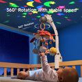 Mobile for Crib مع الأضواء والموسيقى ، ألعاب مهدئة للحديدين الجدد