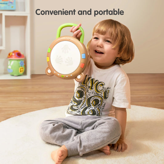 Early learning light-up musical instrument