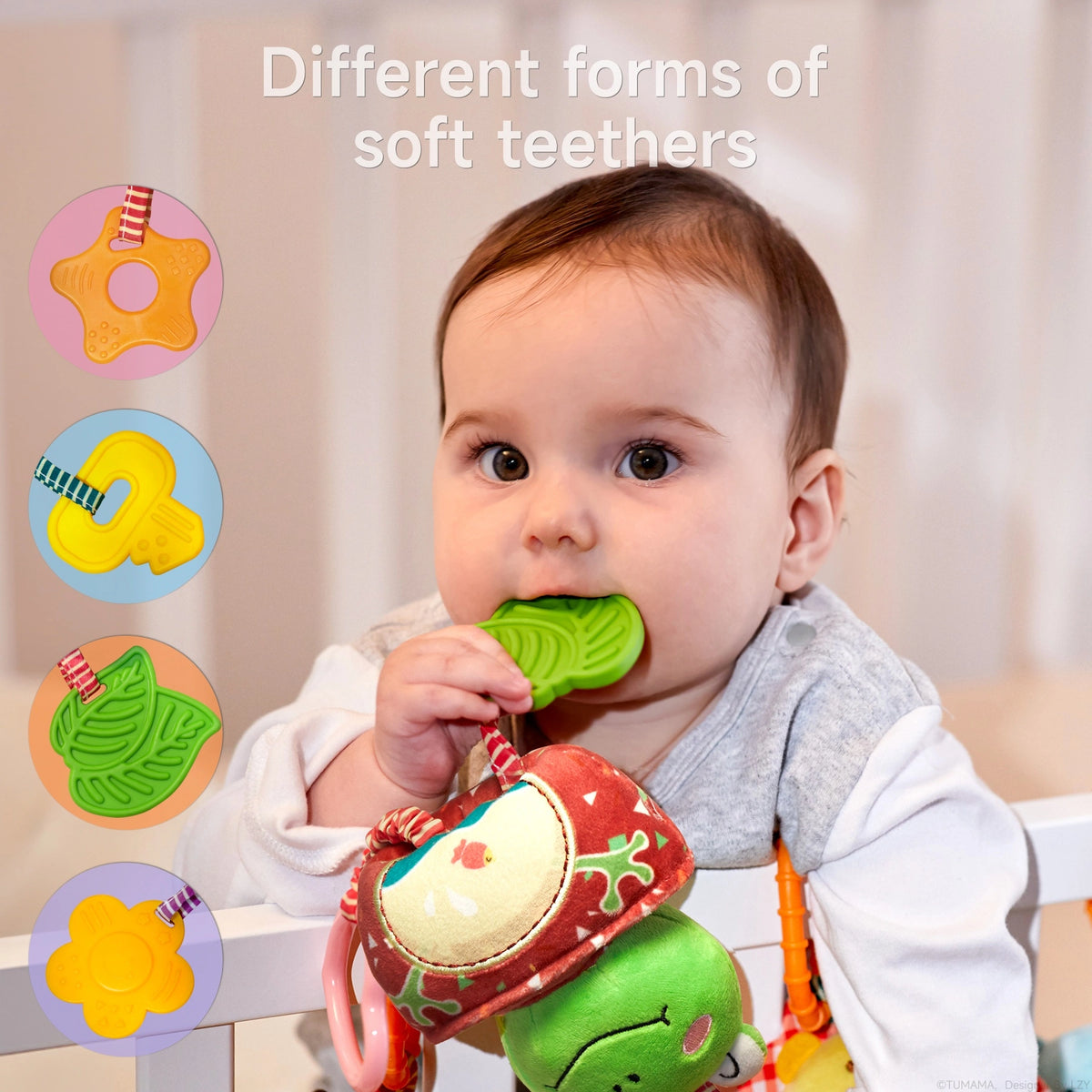 Soft Baby Rattle Target Crib hanging soft baby rattle teething toy - Tumama Kids