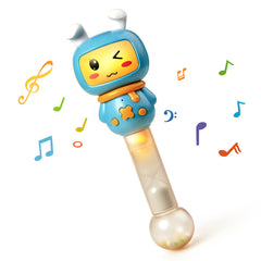 Music Note Rattle Toy Music and Light Rattle with Teething Toy for Baby – Tumama Kids