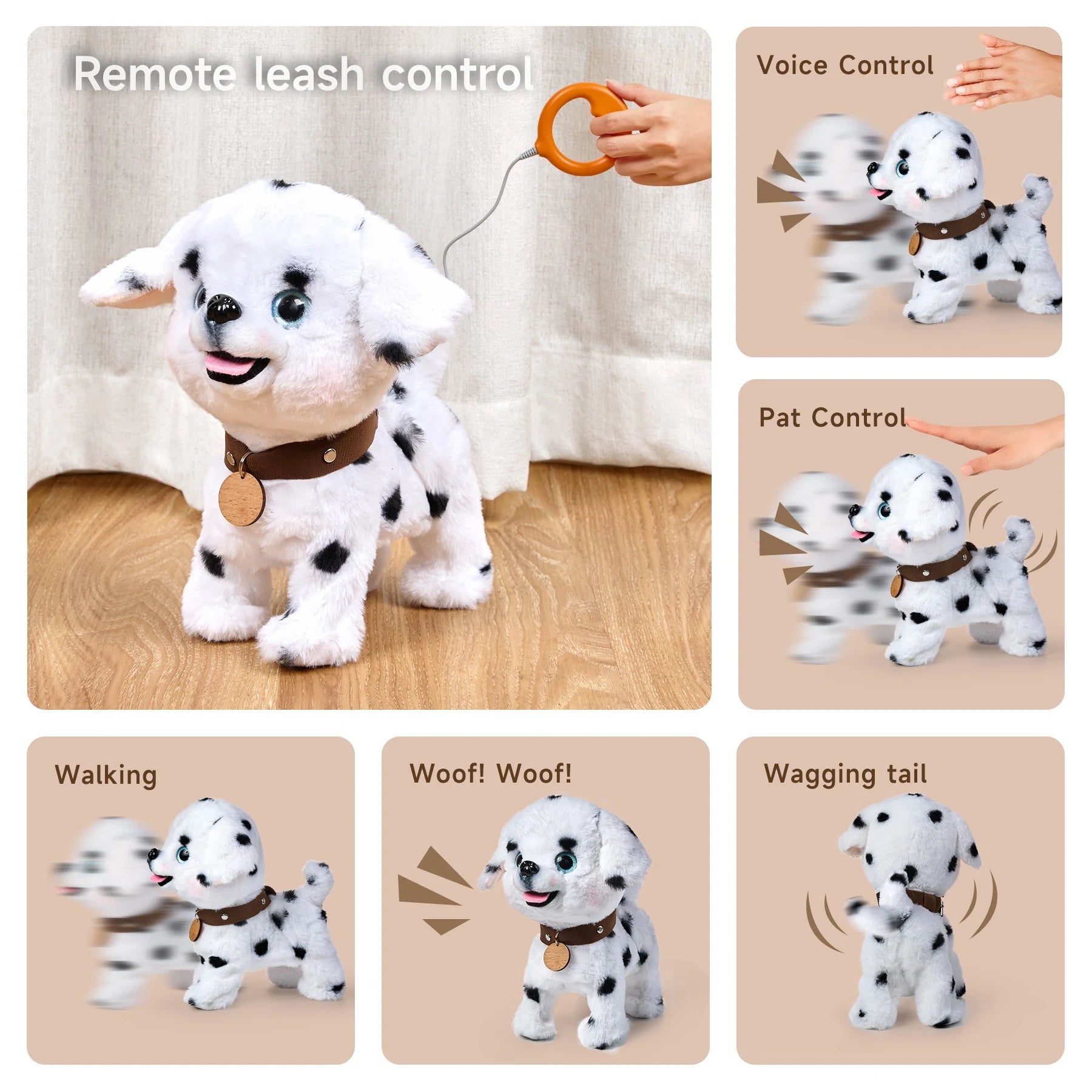 Interactive Toy Puppy that Walks and Barks – Fun Gift for Toddlers