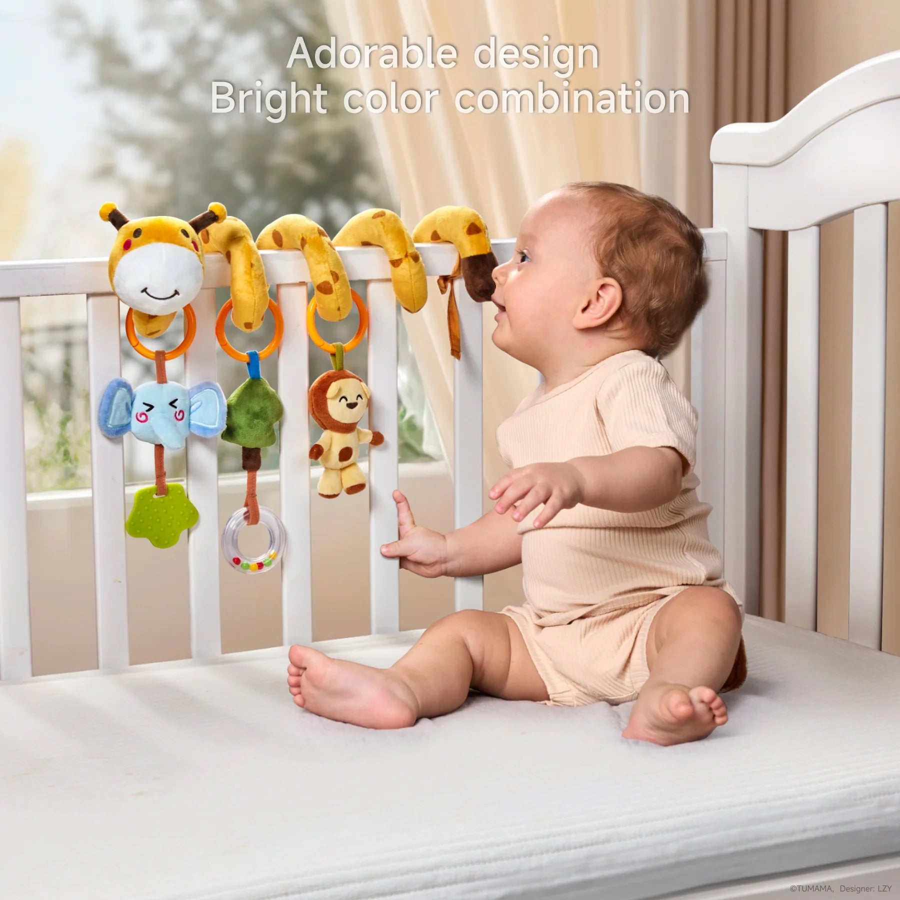 elephant car seat and stroller combo Baby Spiral Car Seat & Stroller Arch Toy
