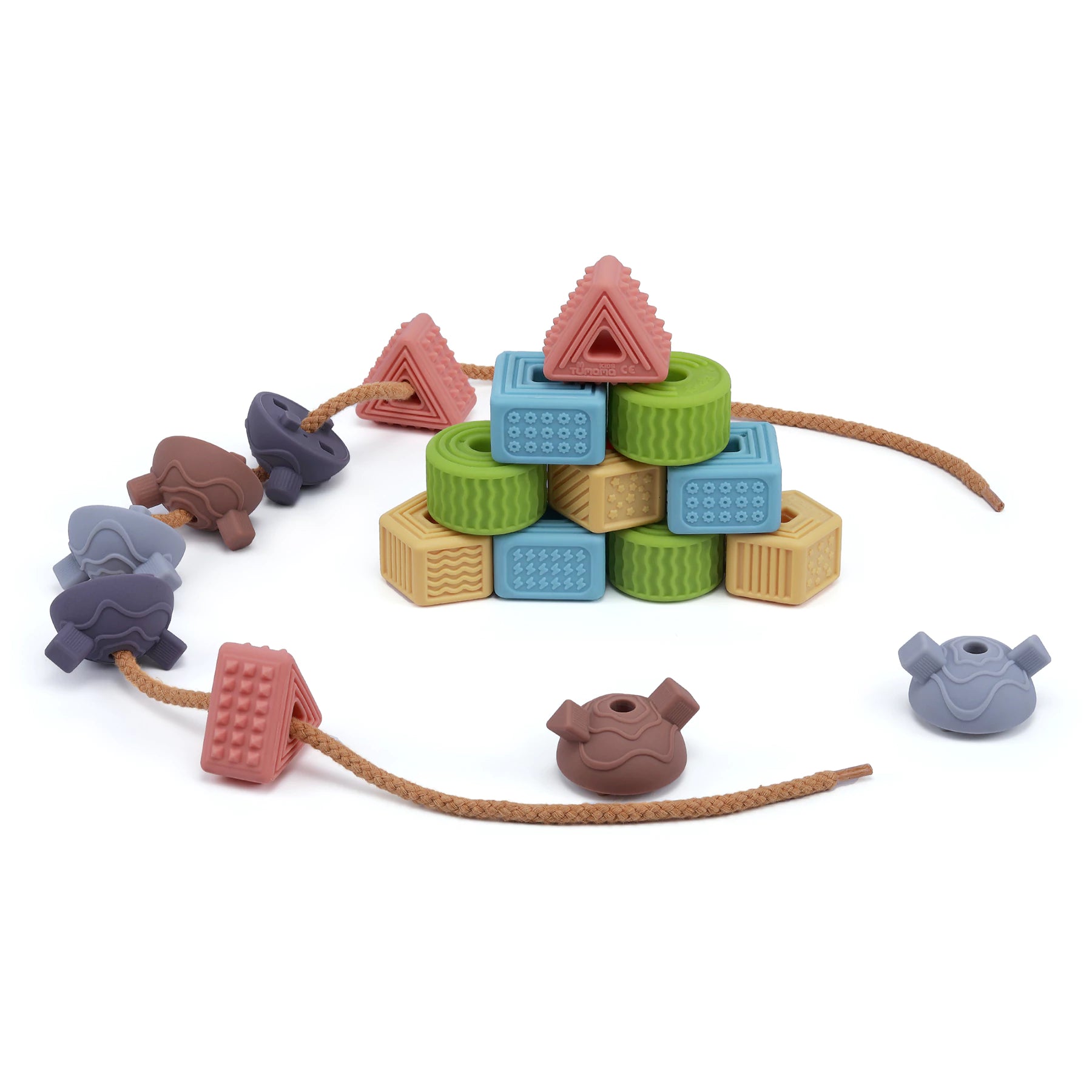 Soft Stacking Blocks Toy Set - Tumama Kids