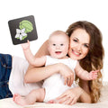 <tc>Conjunto de Cartões de Contraste Elevado a Preto e Branco para Bebés</tc>