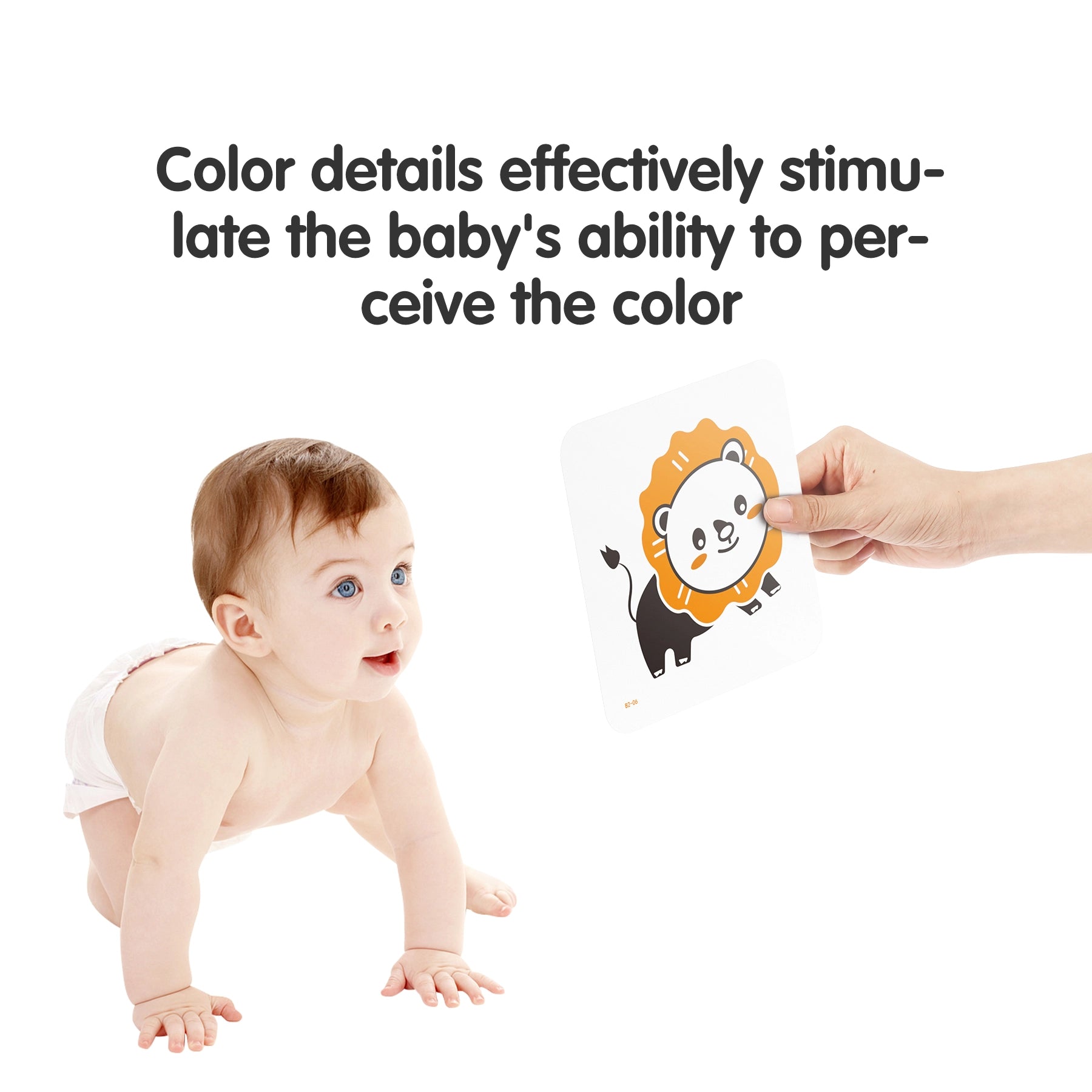 <tc>Conjunto de Cartões de Contraste Elevado a Preto e Branco para Bebés</tc>
