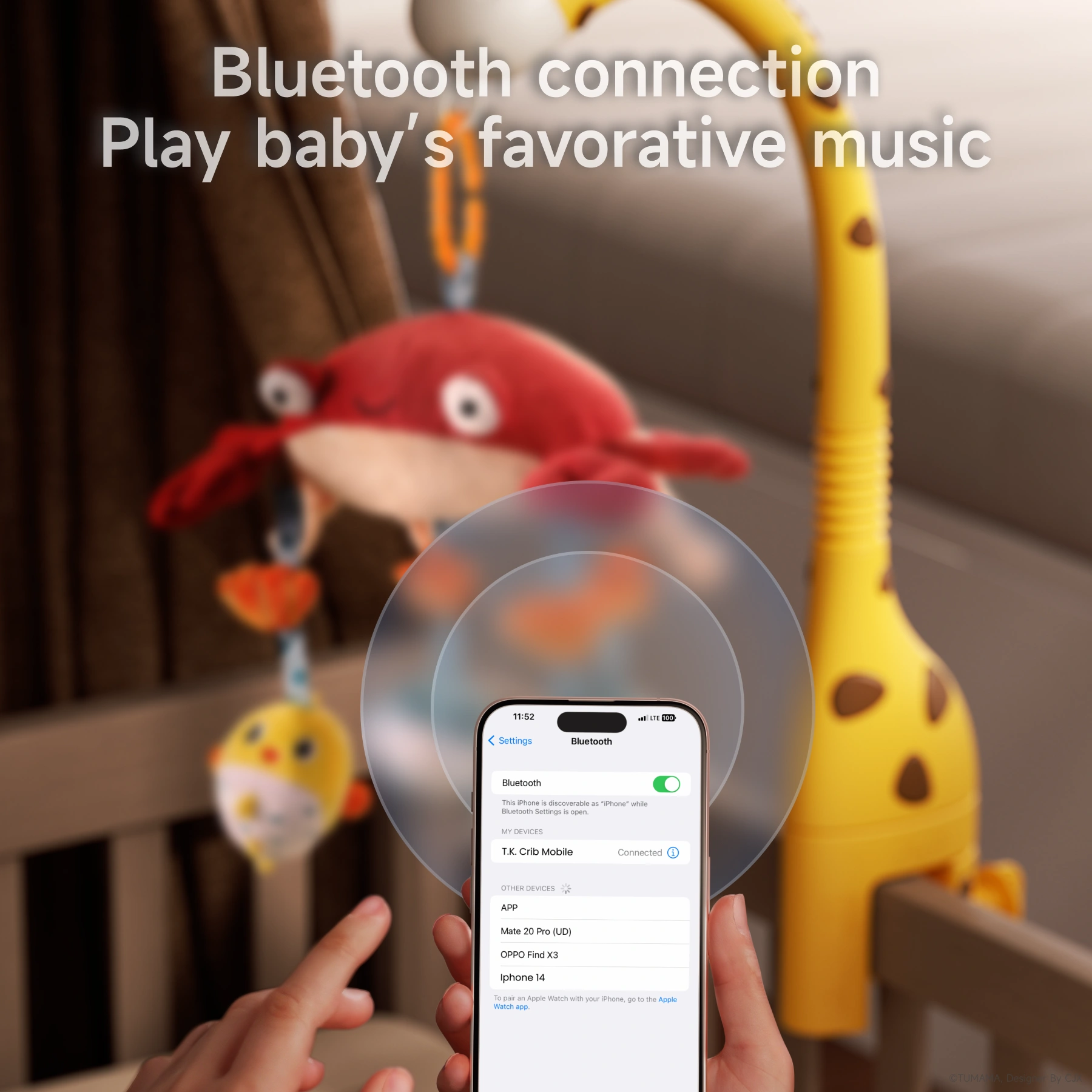 Baby Mobile for Crib with Lights and Music for Your Nursery