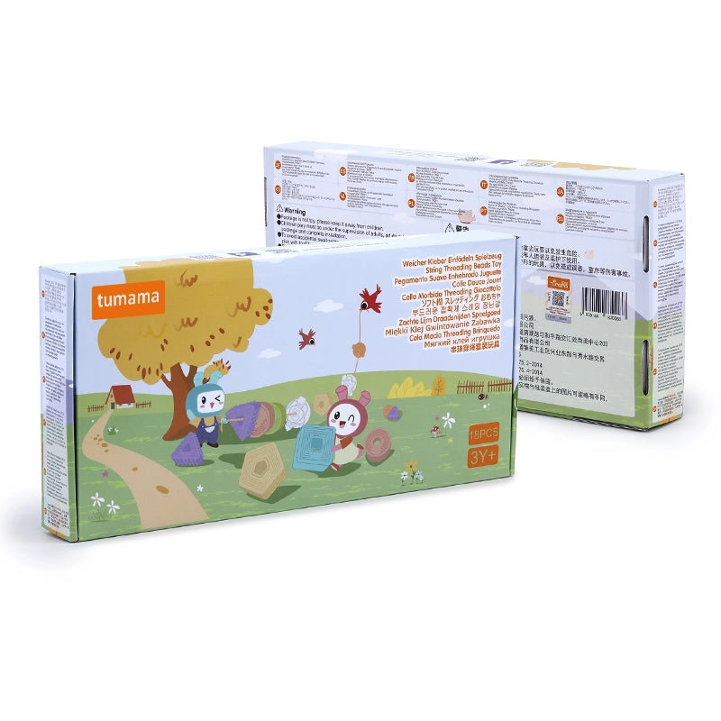 TUMAMA Soft Stacking Blocks Toy Set (18pcs)