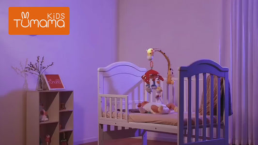 Tumama Kids Baby Mobile for Crib with Lights and Music for Your Nursery (Bluetooth function)