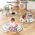 Light-up baby activity gym